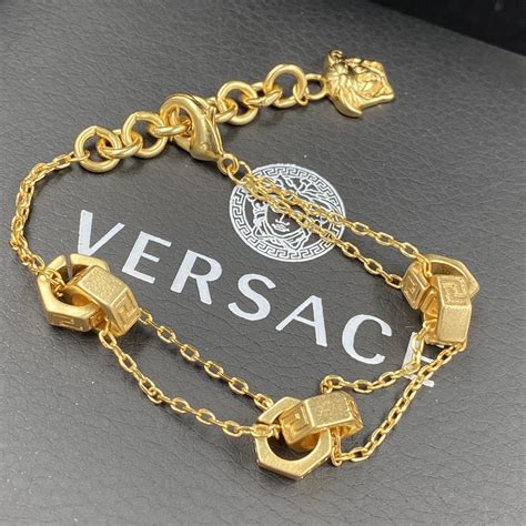 versace bracelet replica|versace necklace real gold.